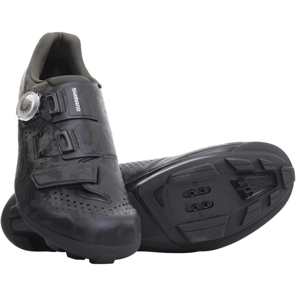 imageSHIMANO SHRX600 Mens Versatile Gravel Cycling ShoeBlack