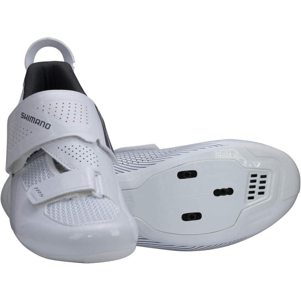 imageSHIMANO SHTR501 Mens Specialist Short Course Triathlon ShoeWhite