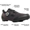 SHIMANO SH-IC501 High Performance Indoor Cycling Shoe(Black)