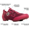 SHIMANO SH-IC501 High Performance Indoor Cycling Shoe(Wine Red)