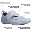SHIMANO SH-TR501 Men’s Specialist Short Course Triathlon Shoe(White)