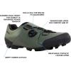 SHIMANO SH-XC300 High Value XC Mountain Bike Shoe(Olive)