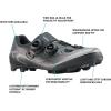 SHIMANO SH-XC702 Competition-Level Men’s Off-Road Racing Shoe(Black)