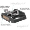 Shimano Deore XT PD-T8000 Pedal Trekking, Black, One Size(Single)