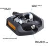 Shimano Pedals PD-T421 CLICK’R Pedal, Pop Up Mechanism, Black(Standard)
