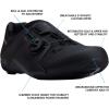 Shimano RC300 Mens Road Cycling Shoe(Black)
