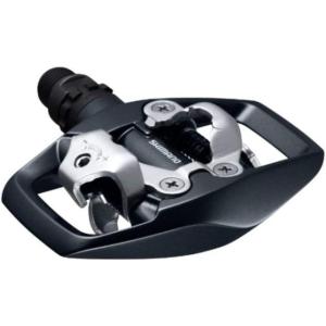 Shimano PD-ED500 Fahrrad-Pedale (SPD-System) // Road/Touring/Trekking(Black Multicolor)