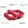 SHIMANO PD-GR400 Flat Pedal, Red