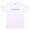 SHIMANO SHORT SLEEVE COTTON TEE(White)