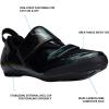 SHIMANO SH-TR901 Bicycles Shoes(Black Pearl)