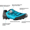 SHIMANO SH-XC502W High-Performance Women’s XC Cycling Shoe(Green)