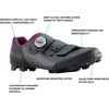 SHIMANO SH-XC502W High-Performance Women’s XC Cycling Shoe(Grey)